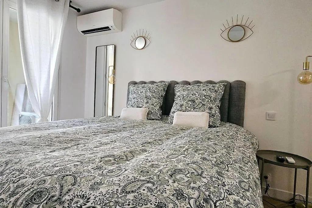 Apartmán L'Elegant 3P, 2Ch, 2Sdb, Clim, Wifi Gratuit, Parking Prive Cannes Francie